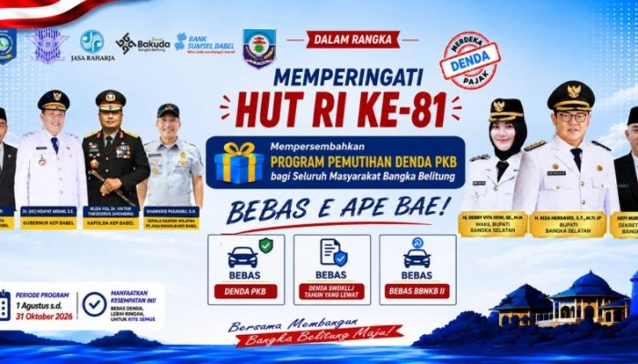 Sambut HUT ke-81 RI, Riza Herdavid Ajak Warga Basel Manfaatkan Program Pemutihan Pajak Kendaraan Bermotor