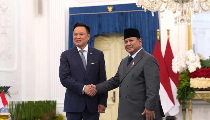 Prabowo dan PM Thailand Komitmen Tingkatkan Perdagangan hingga USD 20 Miliar pada 2030