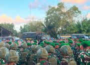 Yonif TP 845/Ksatria Satam dan Kodim 0414/Belitung Amankan Objek Vital PT Timah Saat Aksi Penambang