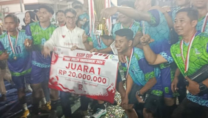 Semarak HUT RI ke-81 di Merak, ASDP Volley Ball Cup Lahirkan Juara dan Bibit Atlet Potensial