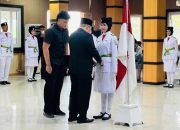 Riza Herdavid Kukuhkan Paskibraka Bangka Selatan 2026