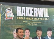Tutup Rakerwil I DPW TMI Provinsi Jambi, Aiman Adnan WAKETUM DPN Tani Merdeka Indonesia Siap Kawal Hasil Rekomendasi ke Pemerintah Pusat