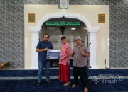 Dukung Kenyamanan Ibadah Jamaah, PT TIMAH Serahkan Bantuan untuk Masjid Nurul Fatah di Kabupaten Belitung