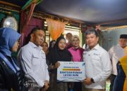 PT TIMAH Dukung GENTING BKKBN, Tiga Keluarga Terima Bantuan Rumah Layak Huni
