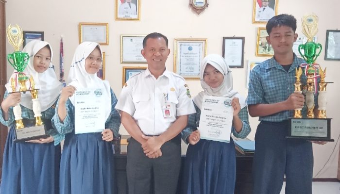 Tak Menyangka Konten Sekolah Tembus Nasional, Siswa SMPN 4 Cilegon Raih The Best Content