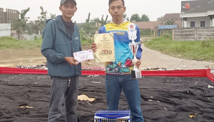 Meriah! Lomba Giringan B Merpati di Lapak Martapura Cilegon Diikuti 212 Peserta