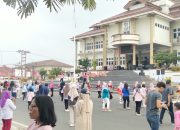 Dari Senam SEGAR, Saparudin Tekankan Pentingnya Olahraga dan Kedekatan dengan Warga