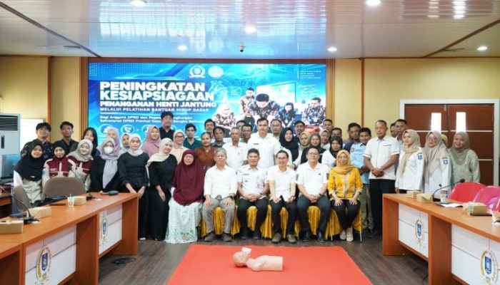 Hadapi Kegawatdaruratan, Sekretariat DPRD Babel Bekali 30 Pegawai dengan Bantuan Hidup Dasar