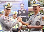 Pimpin Upacara Kenaikan Pangkat Pengabdian, Dirlantas Polda Babel: Pengabdianlah yang Akan Selalu Dikenang
