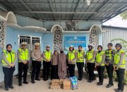 Wujud Kepedulian, Ditlantas Polda Babel Salurkan Bantuan Sembako ke Panti Asuhan di Pangkalpinang