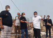 Bantuan PWI Babel Peduli Sampai di Posko Pengungsian Serdang, Diterima dan Disambut Langsung Bupati Bangka Selatan