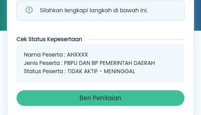 Keluarga Protes! AH Masih Hidup dan Sehat, Mengapa Data BPJS Kesehatan Menyebutnya Meninggal?