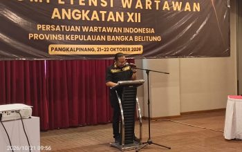 Buka UKW PWI Babel Angkatan XII, Kepala Diskominfo Babel Eko Sentosa Tekankan Pentingnya Integritas Jurnalis