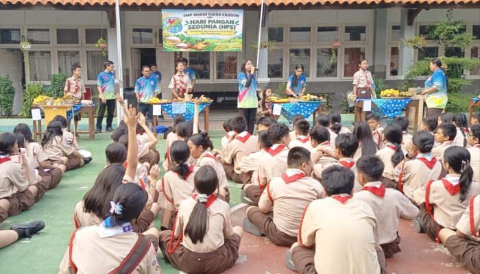 Dari Kacang Rebus hingga Pisang, Cara SMP Mardi Yuana Cilegon Kenalkan Kearifan Pangan Nusantara