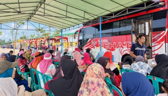 PT TIMAH Hadirkan Layanan Kesehatan Gratis di Festival Kuliner Serambi Tanjung